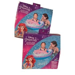 Disney Princess Ariel Inflatable Vehicle SwimWays Pool Float Ages 3+